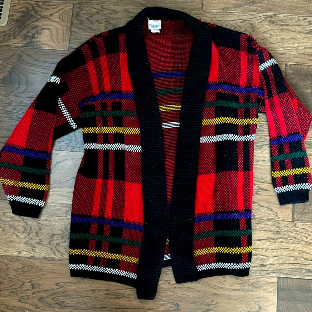 Vintage oversized grandpa cardi by Huntington ridge Medium